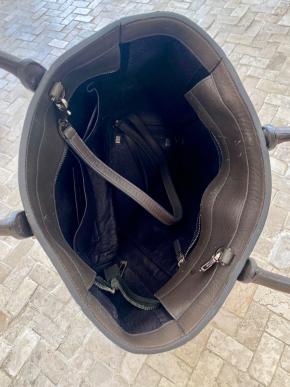The Row Grey Tall Tote Bag - Well worn 9