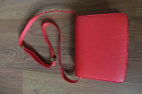Celiné Red Leather Classic Mini Box Bag 10
