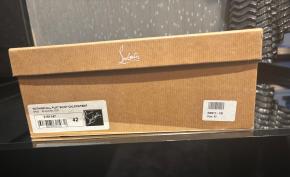 Louboutin Black Leather Stud Detail Chelsea Boots 7