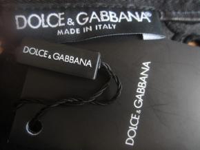 Dolce & Gabbana Black Suede/Leather Dress 6