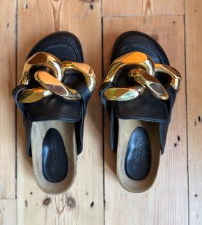 J W Anderson Chain Detail Mules 4