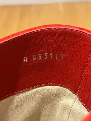 Chanel Red Suede Gabrielle Boots Size 38.5 13