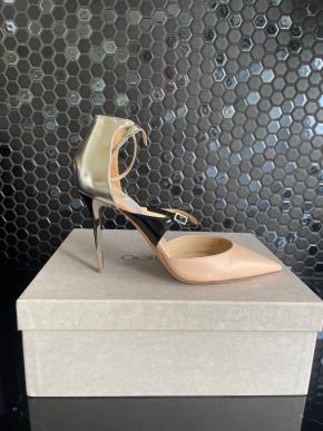 Jimmy Choo Tri ColourAnkle Strap Pumps 2