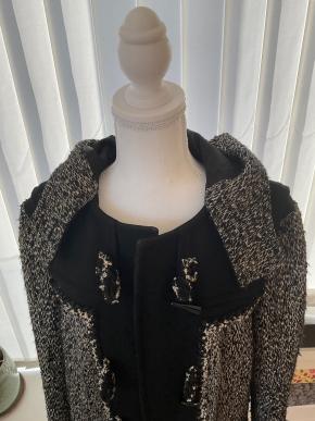 Chanel Tweed Duffle Coat 14