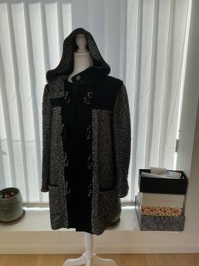 Chanel Tweed Duffle Coat 10