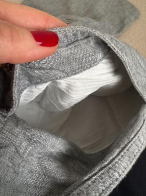 Loro Piana New Grey Linen Bermuda Shorts 7