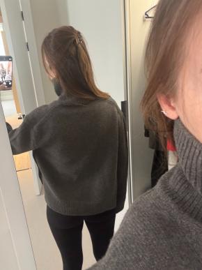 Celine Phoebe Philo Grey Cashmere Blend Sweater 4
