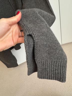 Celine Phoebe Philo Grey Cashmere Blend Sweater 8