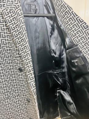 Balmain Oversized Monogrammed Blazer 6