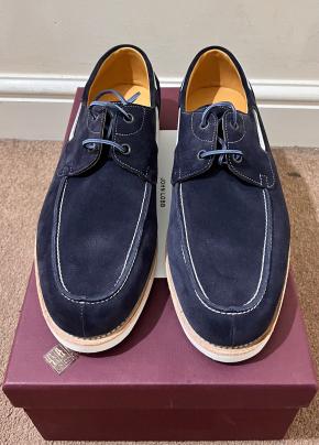 John Lobb New Isle Deck Shoe 14