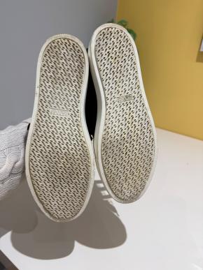 Hermes Black Leather Lennox Sneakers 5