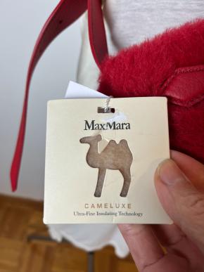 MaxMara Red Alpaca Wool Blend Bag 5