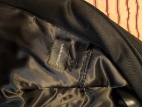 Emporio Armani Single Breasted Virgin Wool Coat 7