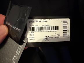 Emporio Armani Single Breasted Virgin Wool Coat 8