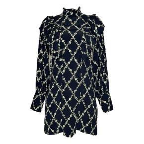 Ganni Printed Long Sleeved Dress 7