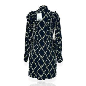 Ganni Printed Long Sleeved Dress 8