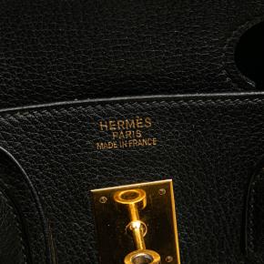 Hermès Birkin 35 in Noir Togo Leather 5