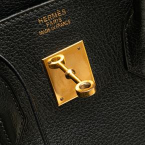 Hermès Birkin 35 in Noir Togo Leather 9