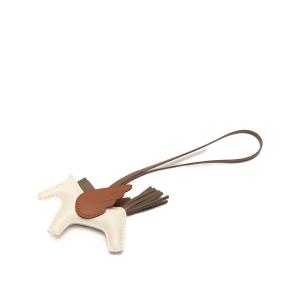 Hermes Milo Lambskin and Swift GriGri Rodeo Pegasus Bag Charm 2
