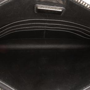 Prada Black Saffiano Clutch 4