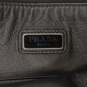 Prada Black Saffiano Clutch 5