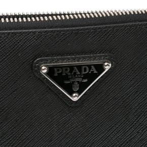 Prada Black Saffiano Clutch 6