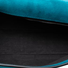 Fendi Medium Suede Baguette Satchel 4