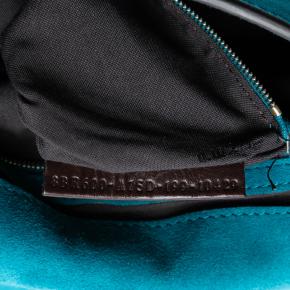Fendi Medium Suede Baguette Satchel 5