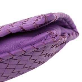 Bottega Veneta Nappa Intrecciato Turn Lock Clutch 10