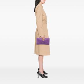 Bottega Veneta Nappa Intrecciato Turn Lock Clutch 11