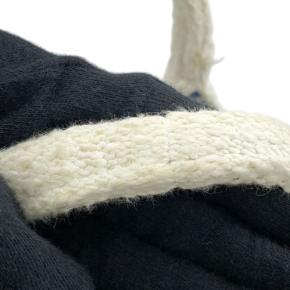 Celine Small Wool Cuir Triomphe Stripe Cabas Thais Satchel 11