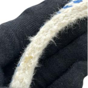 Celine Small Wool Cuir Triomphe Stripe Cabas Thais Satchel 12