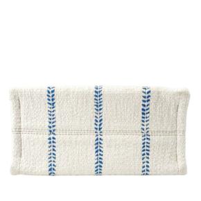 Celine Small Wool Cuir Triomphe Stripe Cabas Thais Satchel 3