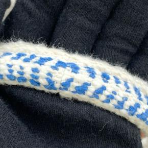 Celine Small Wool Cuir Triomphe Stripe Cabas Thais Satchel 9