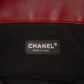 Chanel Oxblood Quilted Lambskin Large New Bubble Flap 5