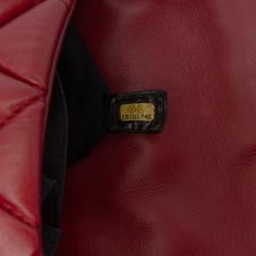 Chanel Oxblood Quilted Lambskin Large New Bubble Flap 6