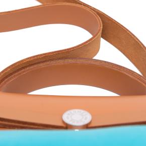 Hermes Blue Toile Herbag Zip 39 13