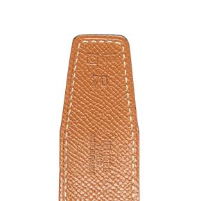 Hermes Black Epsom and Swift Constance H Reversible Belt 70 cms 6