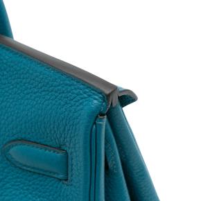Hermes Cobalt Togo Birkin Retourne 30 10
