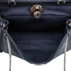 Hermes Navy Toile and Vache Hunter Herbag Zip 31 4