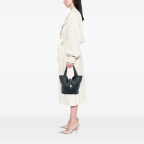 Hermes Blue Clemence Picotin Lock 22 2