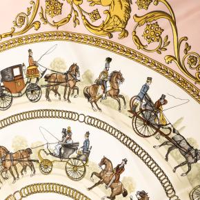 Hermes La Promenade de Longchamps Silk Scarf 90 6