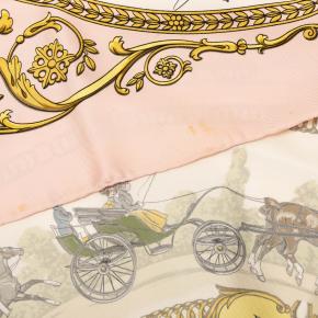 Hermes La Promenade de Longchamps Silk Scarf 90 9