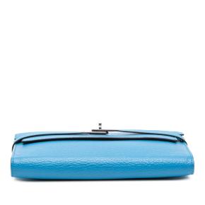 Hermes Chevre Mysore Kelly Longue Wallet 3