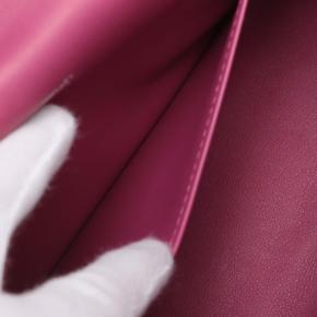 Hermes Rose Pourpre  Kelly Pochette 22 4