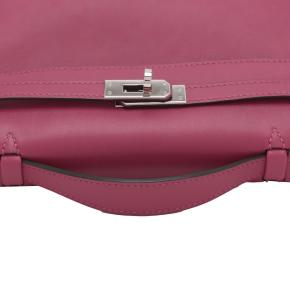Hermes Rose Pourpre  Kelly Pochette 22 6