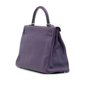 Hermes Ultraviolet Togo Kelly II Retourne 35 2