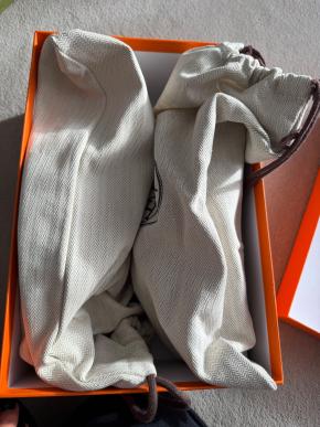 Hermes Leopard Print Chypre Sandals 6