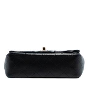 Chanel Black Lambskin Mini Rectangular Classic Valentines Heart Charms Single Flap 3