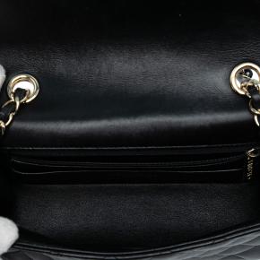 Chanel Black Lambskin Mini Rectangular Classic Valentines Heart Charms Single Flap 4